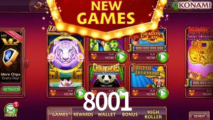 Descubra a Magia dos Jogos de Arcade no 8001